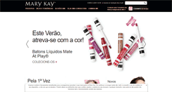 Desktop Screenshot of marykay.pt