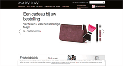 Desktop Screenshot of marykay.nl