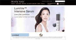 Desktop Screenshot of marykay.com.my